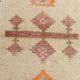 3x13 Pink & Brown Oushak Runner Rug, Soft Palette Rug, 87x384Cm