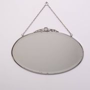 Miroir ovale Art Déco France années 1930