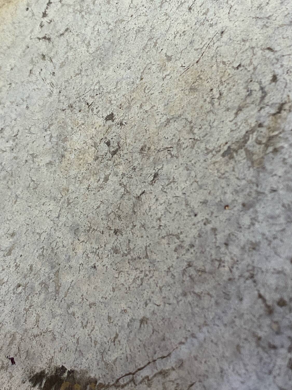 Round iridescent ceramic dish Vallauris