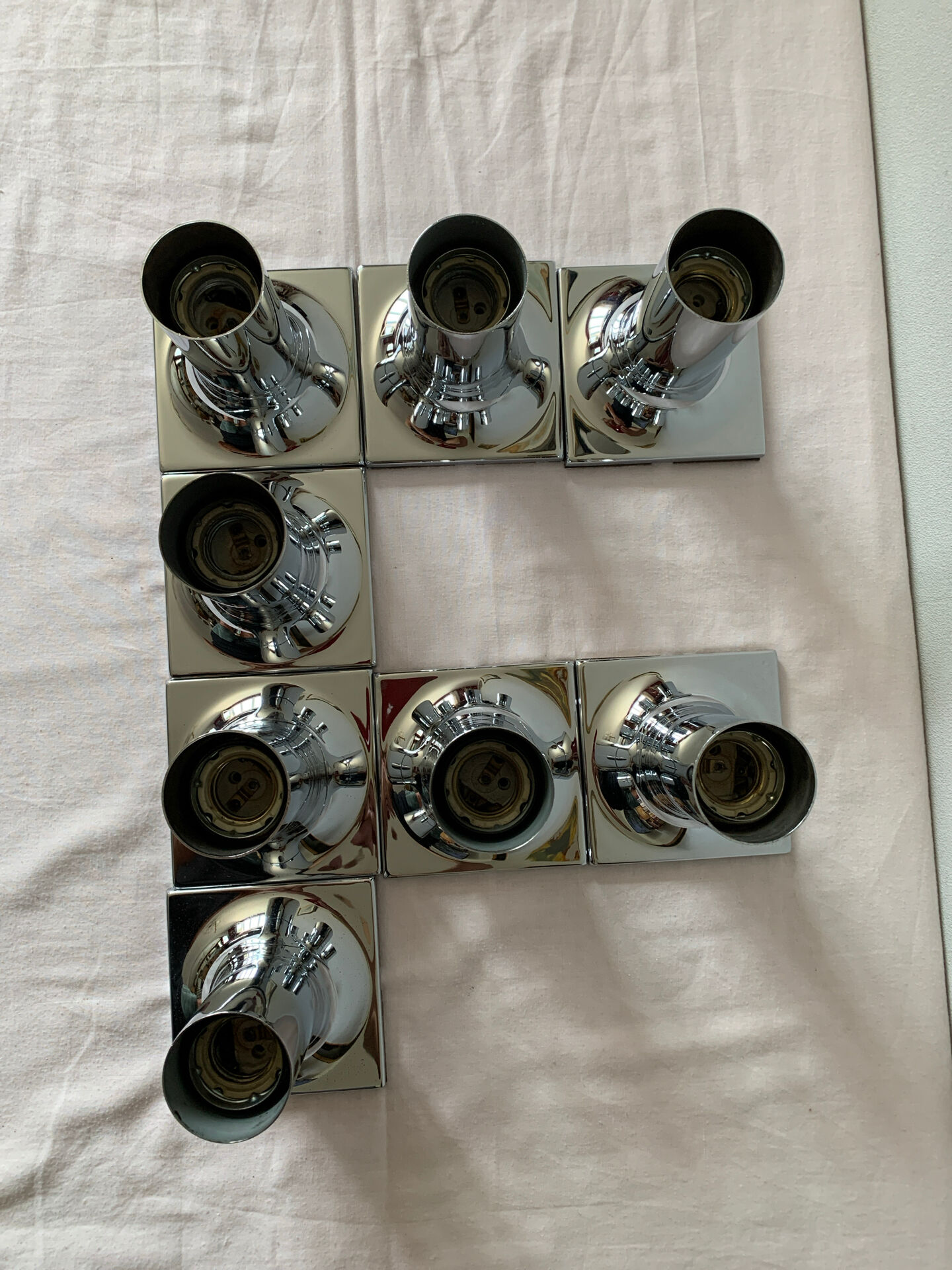 "Staff A248 wall lights / ceiling lights by Rolf Krüger, 1967"