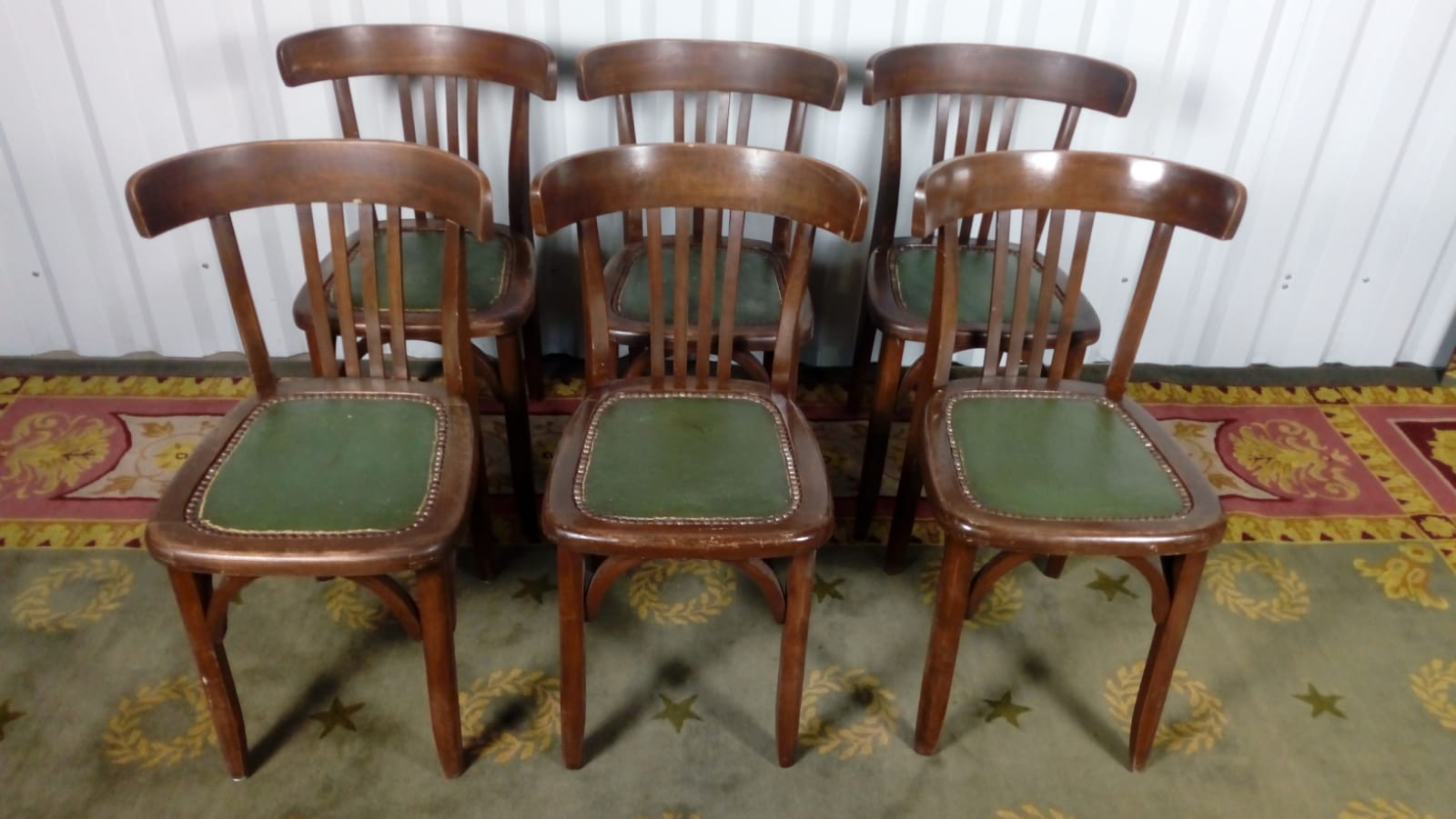 Suite of 6 chairs bistro "Stella"