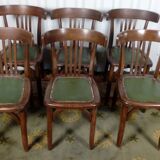 Suite of 6 chairs bistro "Stella"