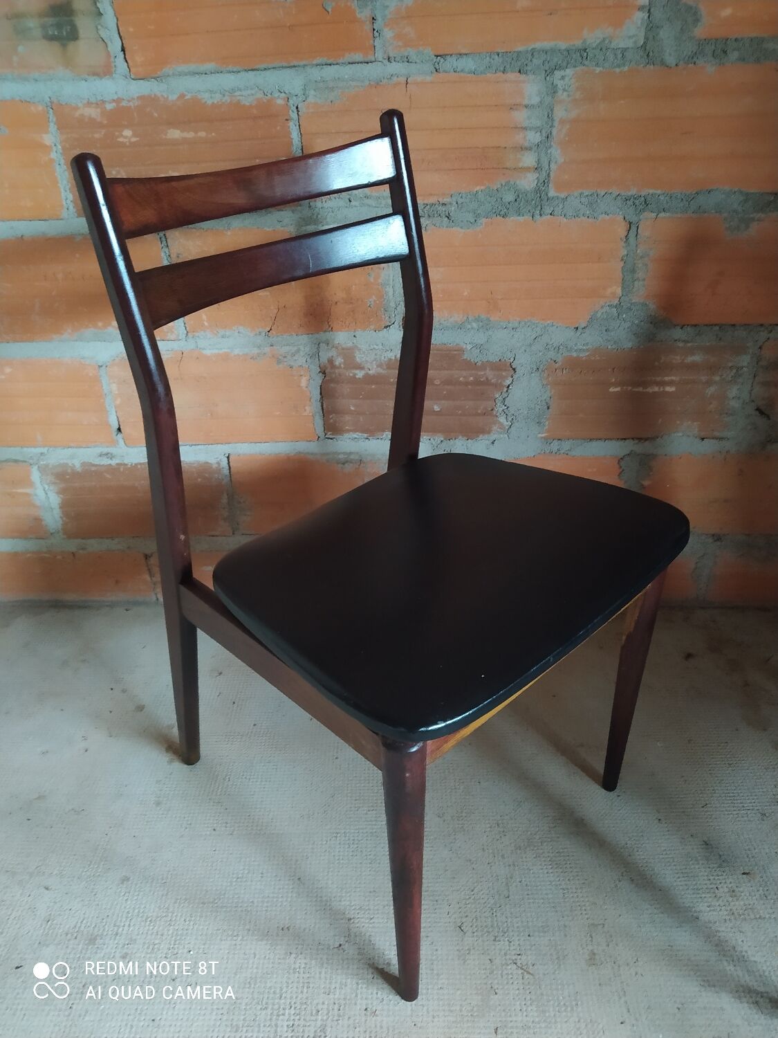 Lot de 2 chaises scandinave vintage