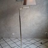 Brass articulated floor lamp