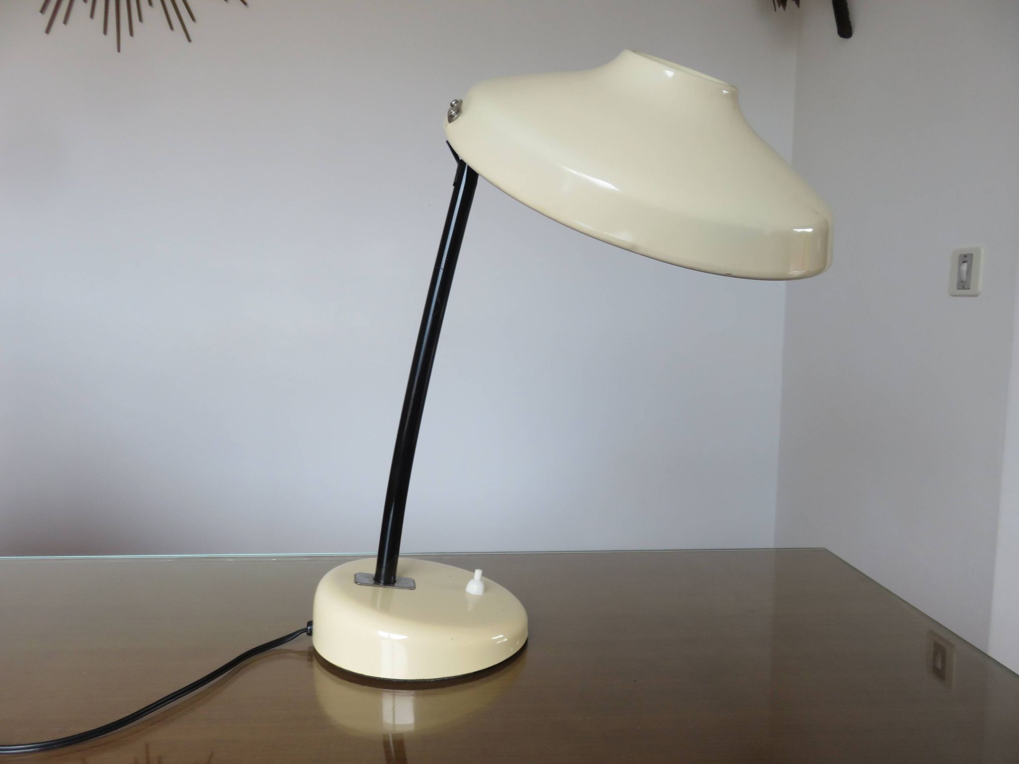 UFO "saucer" lamp, 60s-70s
