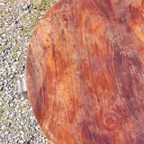 guéridon en bois, bicolore, art déco