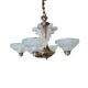 Ezan Art Deco 6-light chandelier