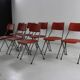 Set of eight stackable kitchen chairs by Ahrend De Cirkel Holland