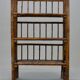 Foldable bookcase in bamboo