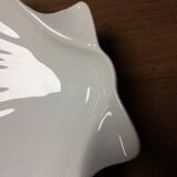 Three cups scallops in porcelain