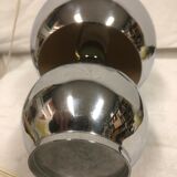 Chrome mushroom lamp 1970