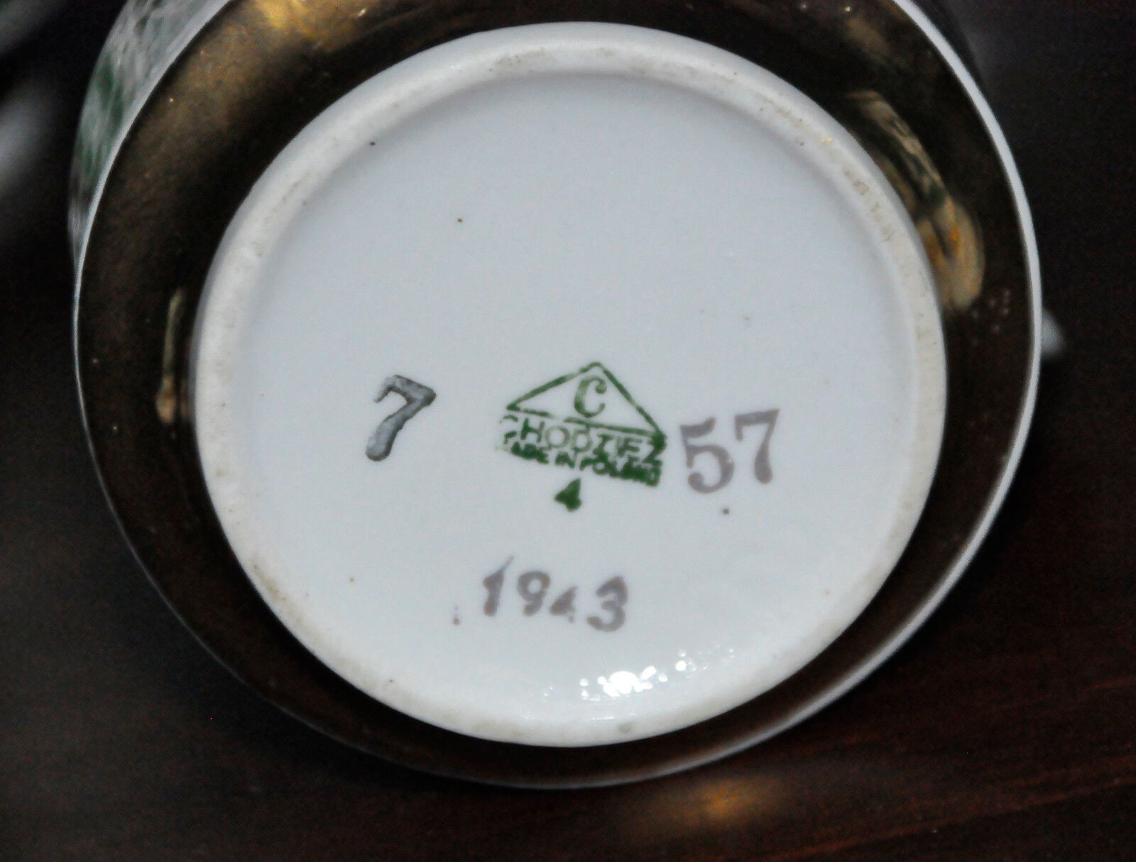 Chodziez Poland PRL coffee service