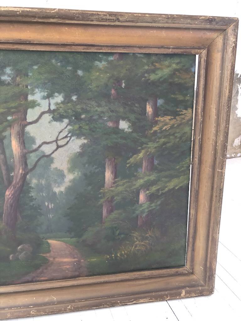 Oil canvas A.colomb 65 x 52 cm