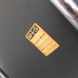 Executive leather armchair by Egon Eiermann for Wilde + Spieth, 1960s