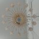 Chandelier with tassels vintage