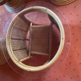 Rattan garden furniture