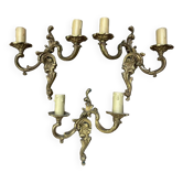 3 stylish wall lights