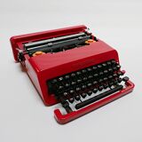 ETTORE SOTTSASS AND PERRY KING Typewriter Valentine Olivetti 1970 1980 came
