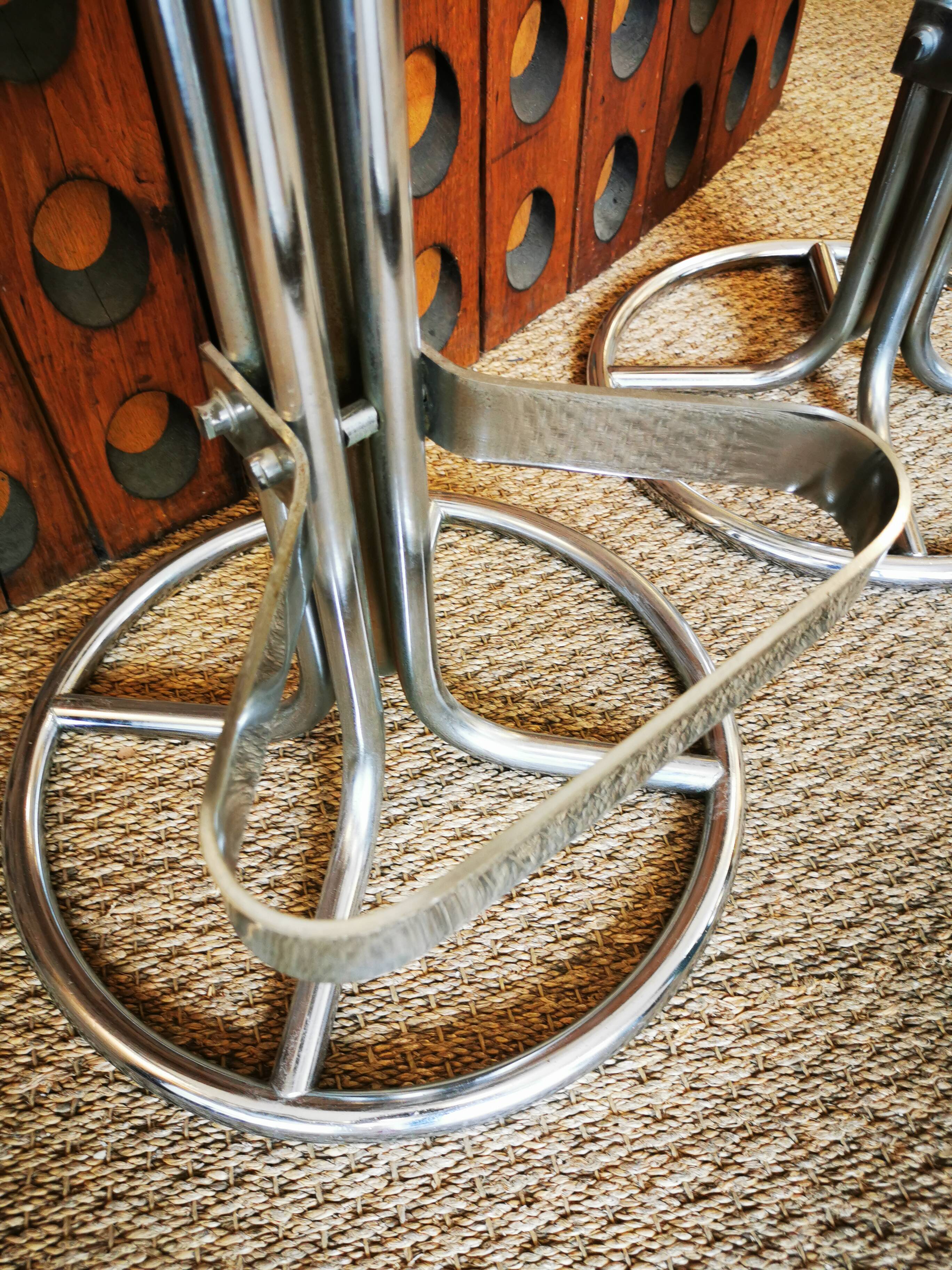 Pair of vintage 70s stools