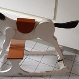 Cheval à bascule artisanal