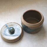 Box with ceramic lid.