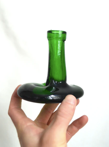 Soliflore vase in blown glass