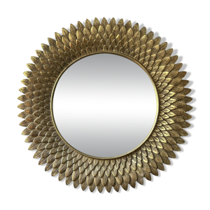 Miroir soleil mordoré