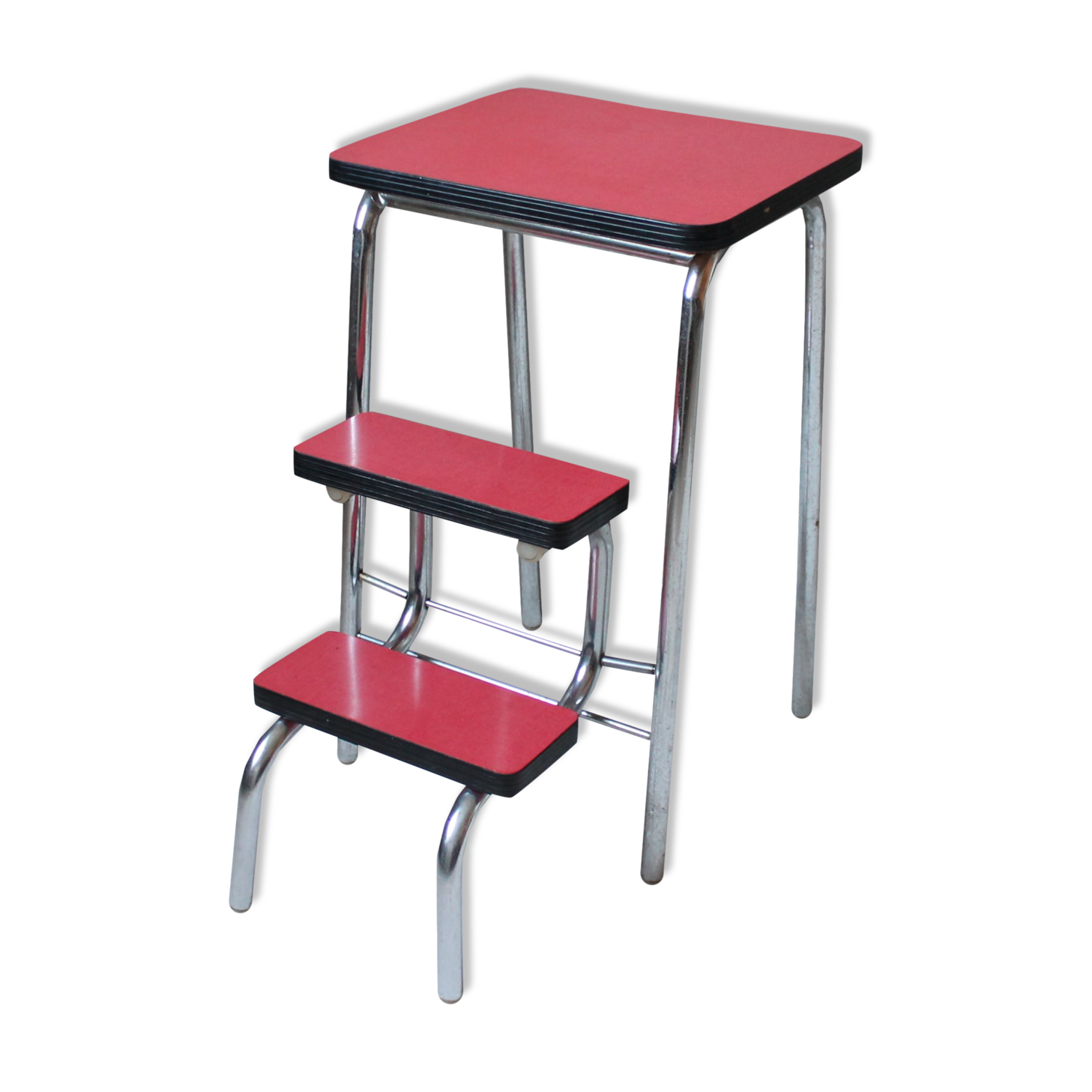 Vintage step stool formica