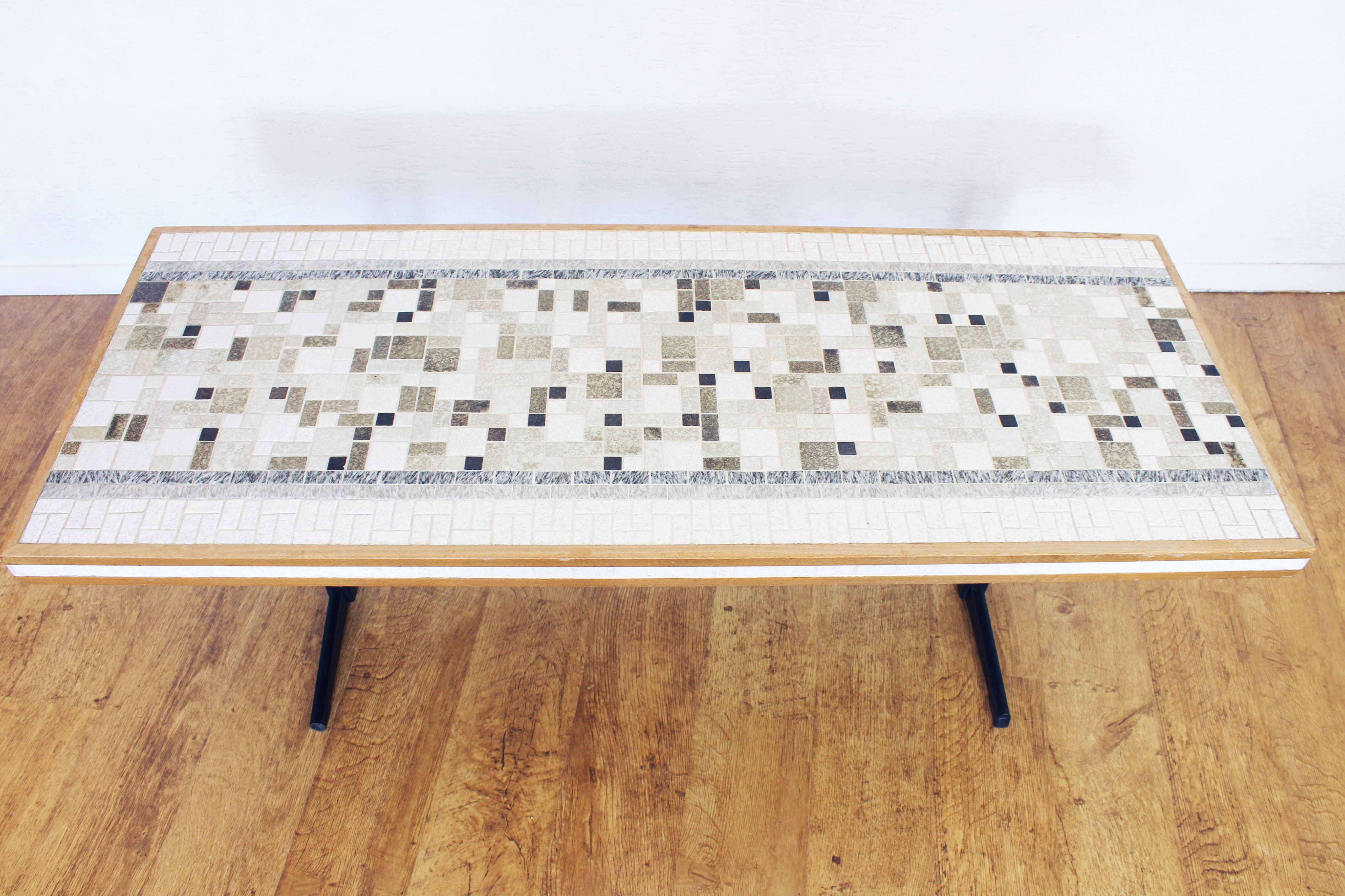 Mosaic coffee table