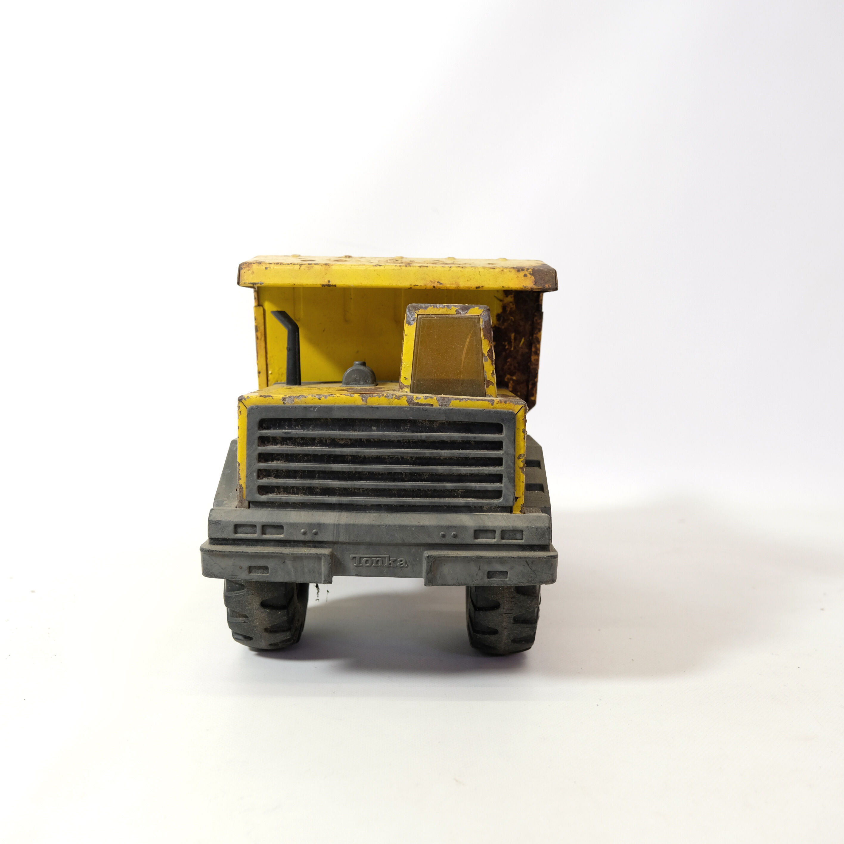 Tonka, three retro metal trucks