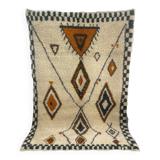 Handmade wool berber rug 250 x 150 cm