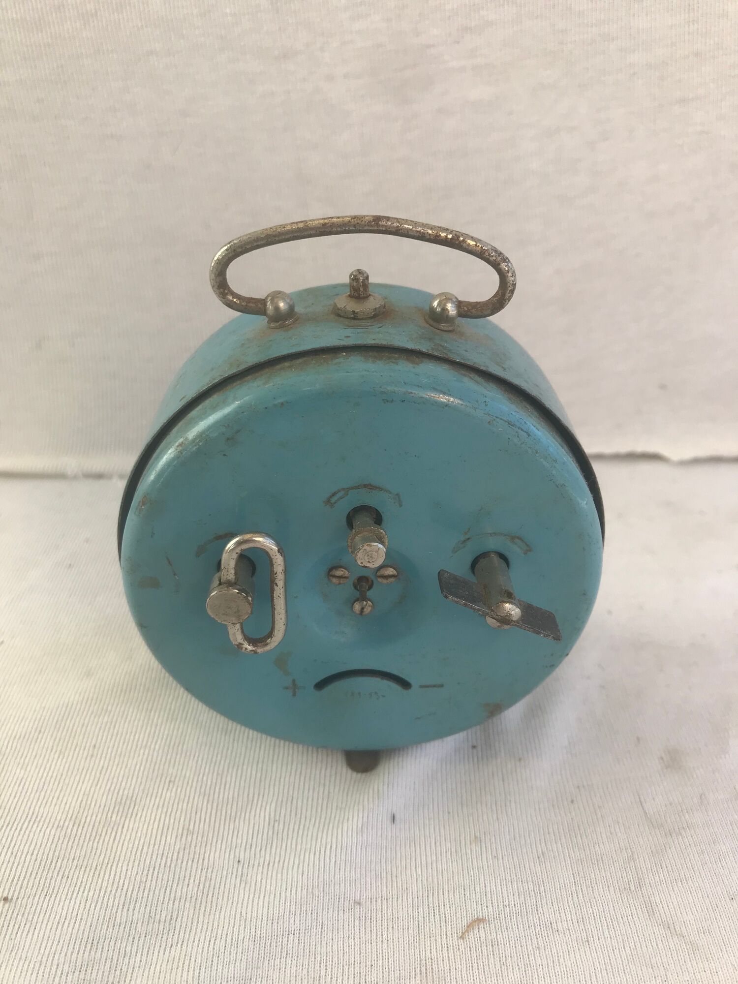 Former JAPY Awakening Metal Blue Decoration 70 Vintage Years