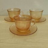Arcoroc cups with saucers
