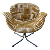 Fauteuil tulip midi de pierre paulin edition artifort