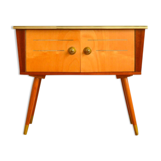 Console / bedside feet compass vintage 1950s