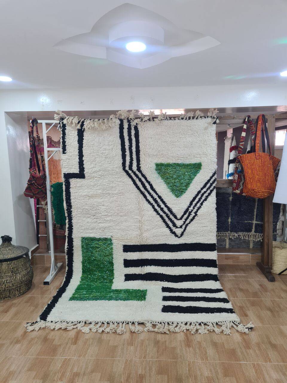 Tapis berbère laine fait main 250x150 cm