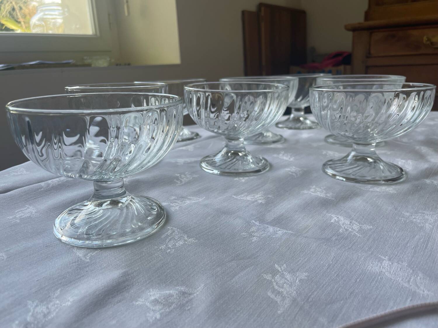 10 dessert cups, fruit or ice cream