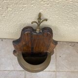 Cache pot copper fleur de lys