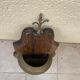 Cache pot copper fleur de lys
