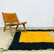Azilal colorful natural wool handmade rug 300cmx200cm
