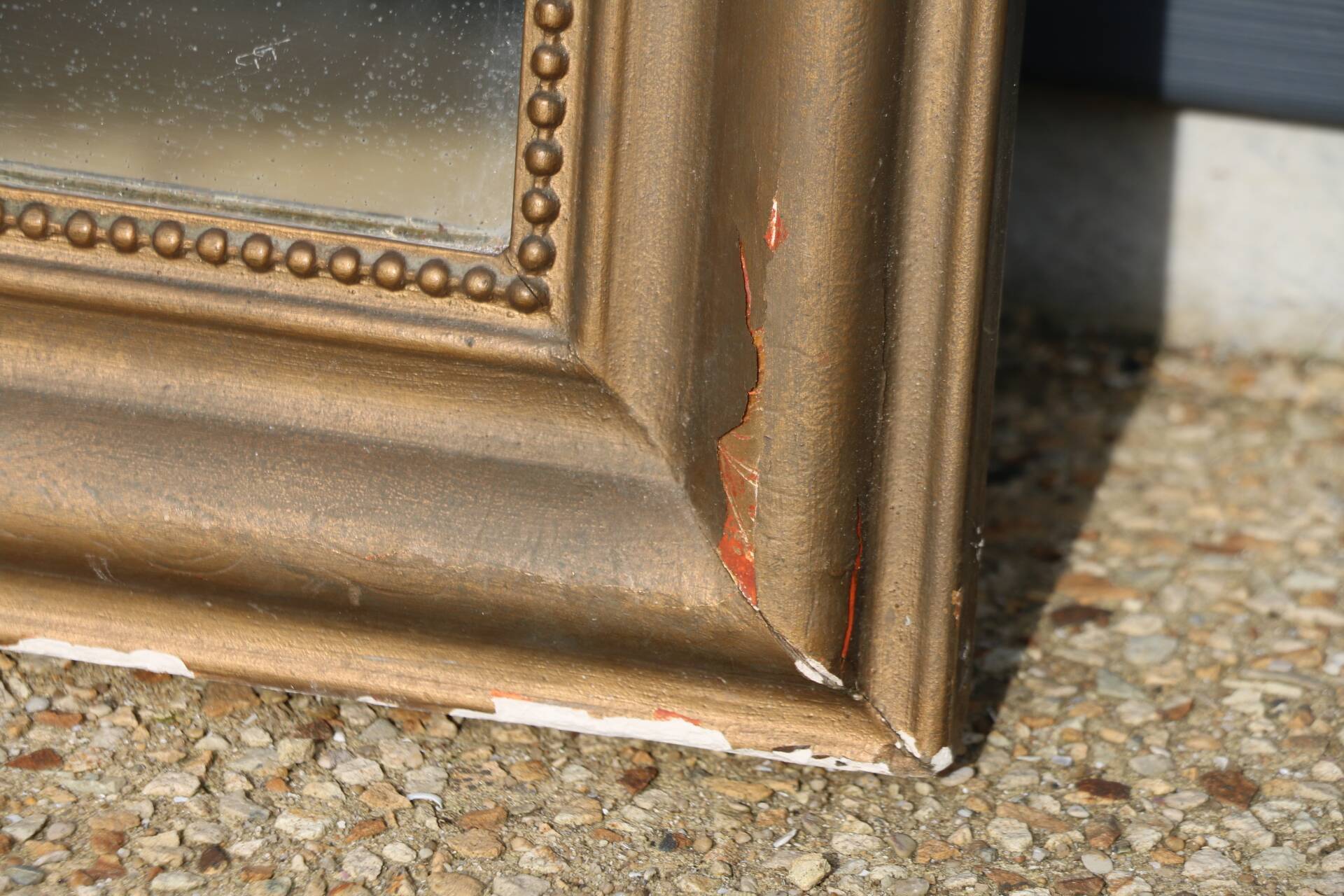 Antique gold mirror 1200mm