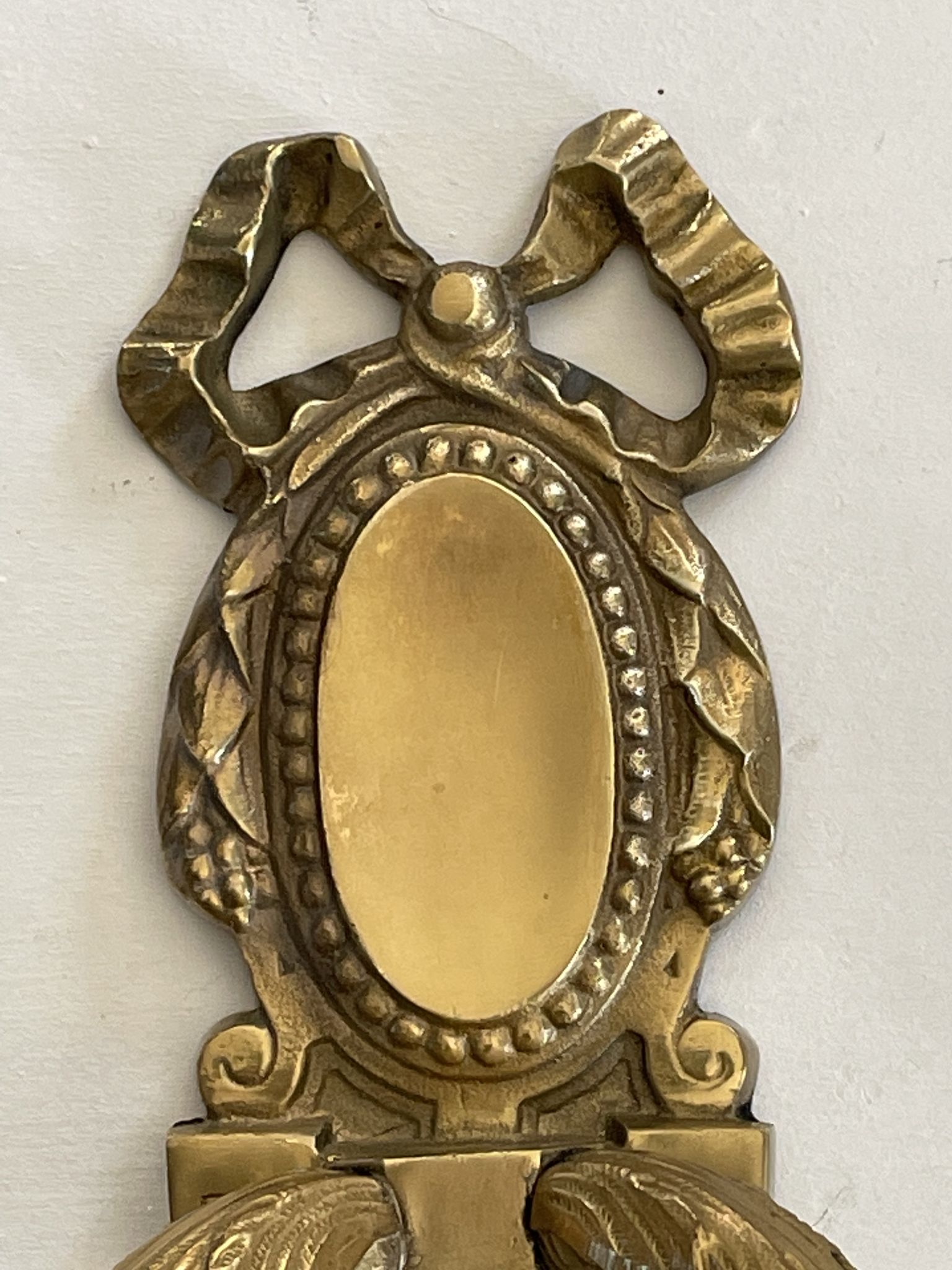 Paire d’appliques en bronze doré circa 1910