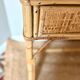 Vintage bamboo and rattan desk