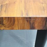 1930s Art Deco Extendable Dining Table in Walnut Finish , Czechoslovakia