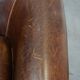 English style sheep leather club chair finished with decorative nails