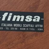 Vintage Italian storage console edited by Fimsa in the 1960s