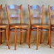 4 chaises bistrot Horgen-Glaris début XXe