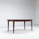Gunni Omann large dining table in rosewood Omann Jun Denmark 1960