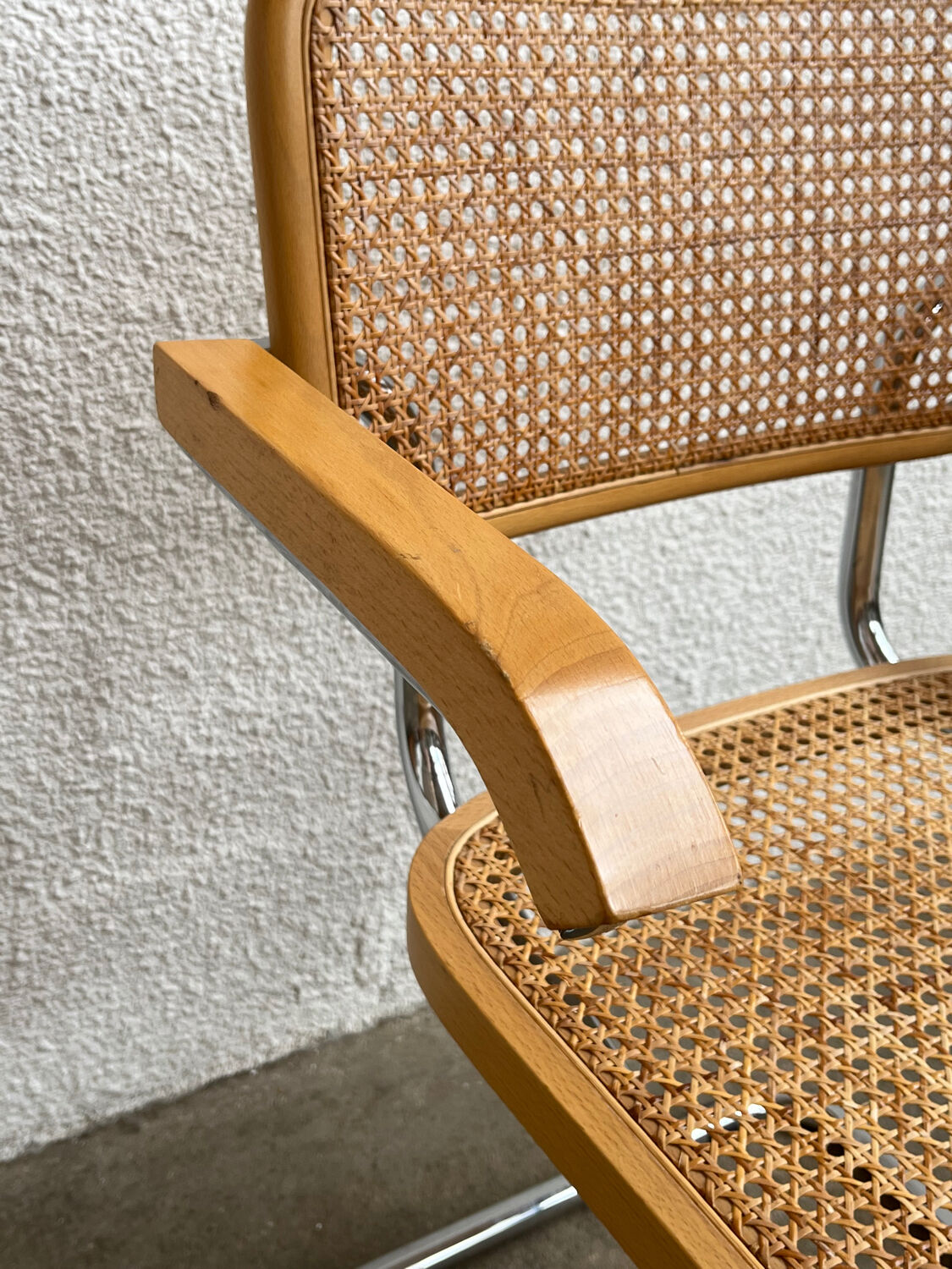 Pair of armchairs Cesca B64 Marcel Breuer