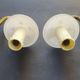 Pair of vintage wall candle holders
